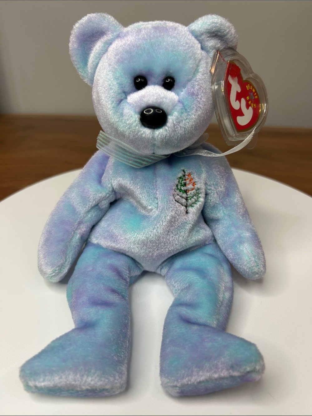 3/$25🌻 TY Beanie Baby Issy Bear Four Seasons Hotel Chiang Mai 1999 | Retired